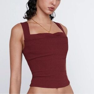 MIAOU Imogene Corset in Russet
